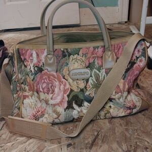 Vintage Adolfo travel bag